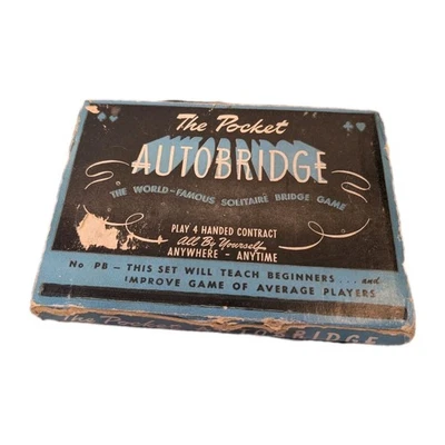 1946 The Pocket Autobridge Solitaire Game for Better Than Average Player - Image 1 of 4