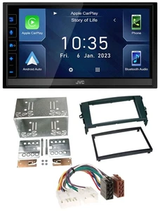 JVC DAB Bluetooth MP3 USB 2DIN Autoradio für Toyota Auris 07-12 schwarz - Bild 1 von 11