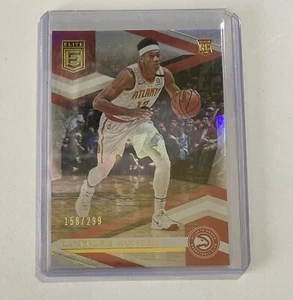 2019 DONRUSS ELITE BASKETBALL DE'ANDRE HUNTER RC /299 Hawks 🔥 PWE - Foto 1 di 2