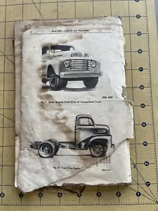 Original FORD 1948 Truck Owner's Manual Pick Up - Picture 1 of 5