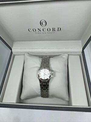 Reloj Concord Saratoga Hecho en Suiza Acero Inoxidable - Cuarzo Foto 1 de 4