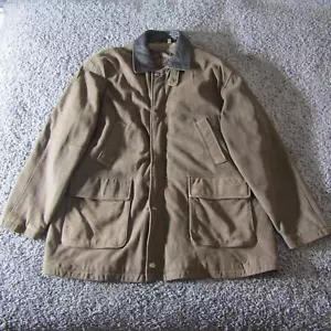 Vintage Roundtree Yorke Jacket Mens XL Quilted Y2K Heavyweight Casual READ - Picture 1 of 12