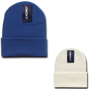 Cappello berretto sci snowboard Decky berretto lungo berretto aderente caldo inverno - Foto 1 di 5