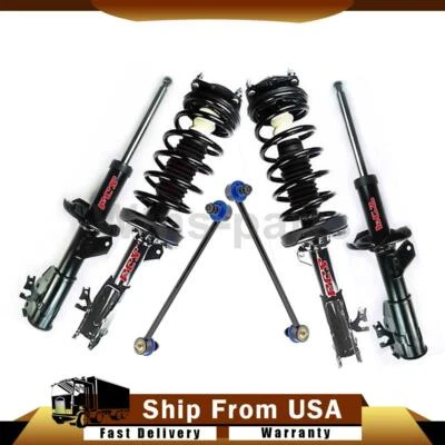 Se adapta a Mazda MPV 2001 tracción delantera 6x conjunto de puntal barra estabilizadora kit de enlace Foto 1 de 4