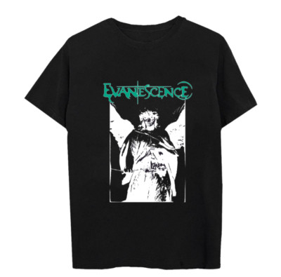 EVANESCENCE Band T-Shirt Short Sleeve Cotton ...