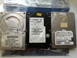Quantum ProDrive LPS 270MB Seagate ST3630A 631MB IBM DESKSTAR 41,1 GB solo piezas - Imagen 1 de 8