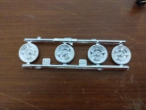 AMT 1965 1966 1967 1968 Ford Galaxie 500 Built 1/25 Hubcaps Wheel Covers Set - Picture 1 of 4