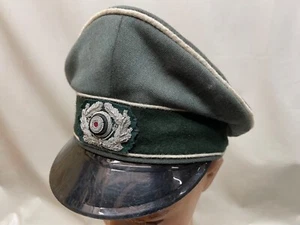 WEHRMACHT SCHIRMMÜTZE 58 EREL VISOR CAP LUBSTEIN BERLIN KLEIDERKASSE INFANTERIE - Bild 1 von 14