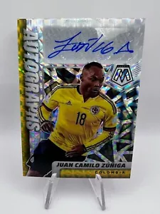 Juan Camilo Zuniga - 2021 Mosaic Road to the World Cup Auto #A-JCZ Colombia - Picture 1 of 3