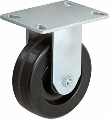 CASTERHQ 8" x 2" Rigid Caster - Phenolic Wheel - 1250 lbs Capacity - Heavy Duty - CasterH