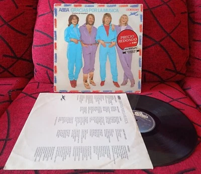 ABBA ** Gracias Por La Musica ** 1983 SPAIN REISSUE LP w/ INSERT - Image 1 of 4