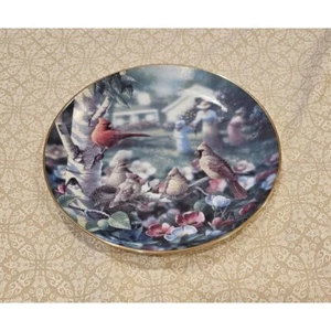 Vintage, Limited Edition 8" Danbury Mint Plate: BEAUTY IN BLOOM #A2293 by Bradle - Picture 1 of 2