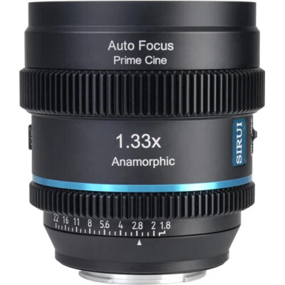 Sirui 20mm T1.8 1.33x S35 AF Anamorphic Lens（ Sony E,MFT,FUJIFILM X,Nikon Z ） - Image 1 of 4