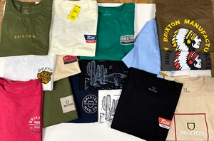 Brixton Bundle of 15 YOUTH T-shirts ALL "YOUTH XLG SIZE-14" (Qty.15) - Picture 1 of 1