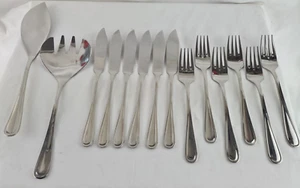 14tlg. Fischbesteck WMF Koblenz Cromargan für 6 Personen - Bild 1 von 2