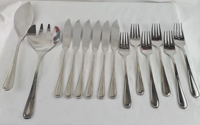 14tlg. Fischbesteck WMF Koblenz Cromargan für 6 Personen - Bild 1 von 2
