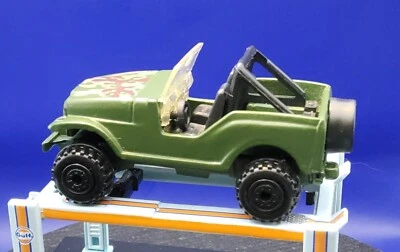 1985 Hot Wheels Action Command Roll Patrol Jeep CJ #9375 ct wheel - Image 1 of 4