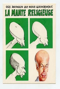 Caricature. Man Politics French. Valery Giscard D' - Picture 1 of 2