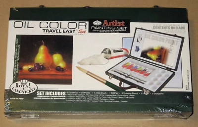 Royal & Langnickel Oil Color Painting Travel Easy Art Set --- RSET-OIL7000 - Image 1 of 3