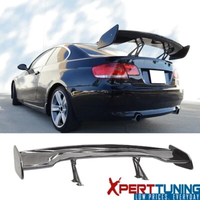Universal Fitment 57" GT Style Rear Trunk Spoiler Tail Wing Lip ABS Gloss Black Foto 1 de 4