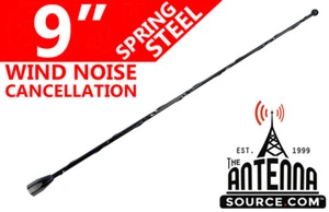 9" Black Spring Stainless AM/FM Antenna Mast Fits: 1986-1999 Oldsmobile 88 - Picture 1 of 11