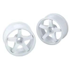 Overdose x VALINO GV330 R-SPEC 26mm Offset +7 Rim 2 pcs White For 1/10 RC Drift - Picture 1 of 2