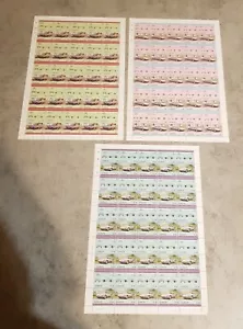 ST.VINCENT-1984-COCHES DE COLECCIÓN-LÍDERES DEL MUNDO -5 HOJAS COMPLETAS MNH - Imagen 1 de 3