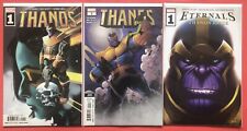 THANOS 1 and 2 2019 2nd Print Low run Eternals: Thanos rises 1 Marvel Variant