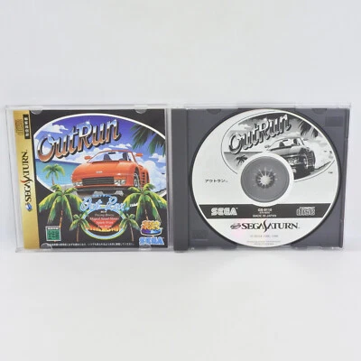 OUT RUN P1C Outrun Sega Saturn 4332 ss - Image 1 of 4