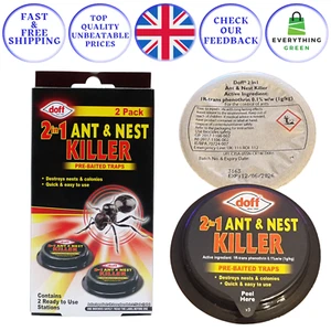Ant Killer Bait Station Kills Nests Stop Ants Home Defence Gel Destroys Colony - Picture 1 of 12