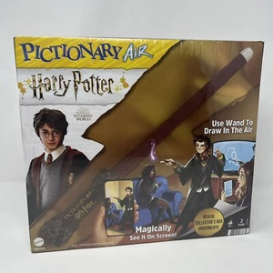 Pictionary Air Harry Potter Drawing Game Wand Pen Party Fantasy Themed Mattel - Picture 1 of 2