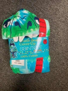 Sainteve Youth Beach Cover-Up Size M 10/12 100% Cotton B12 - Picture 1 of 2