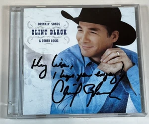 Drinkin' Songs and Other Logic - Clint Black SIGNED CD - Picture 1 of 4
