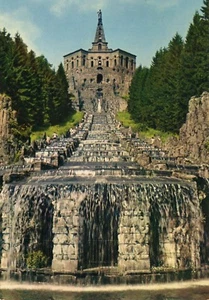 Alte Postkarte - Kassel-Wilhelmshöhe - Herkules mit Kaskaden - Bild 1 von 1