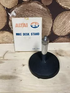 Soporte de escritorio Altai vintage Mike nuevo stock antiguo CAT D4 - Imagen 1 de 4