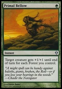 *MRM* FR/VF 4x Cri primordial (Primal Bellow ) MTG Zendikar - Picture 1 of 1