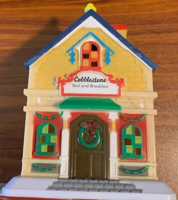Cobblestone Corners Miniatures Bed and Breakast Building Free Shipping - Image 1 of 2