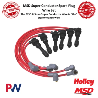 MSD 8,5 mm super estado. Juego de cables de bujía para Mitsubishi 3000GT / Dodge Stealth Foto 1 de 4