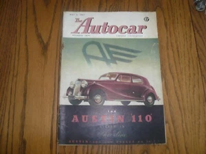 1947 The Autocar Magazine - May 2, 1947 - British Magazine - Vauxhall 12 - Imagen 1 de 5