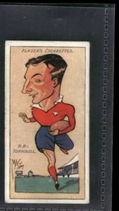Caricaturas de fútbol americano de jugadores de 1927 de Mac #50 Bernard Turnbull - Imagen 1 de 2