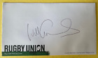 WILL GREENWOOD - ENGLAND RUGBY UNION WORLD CUP WINNER - SIGNED F.D.C.