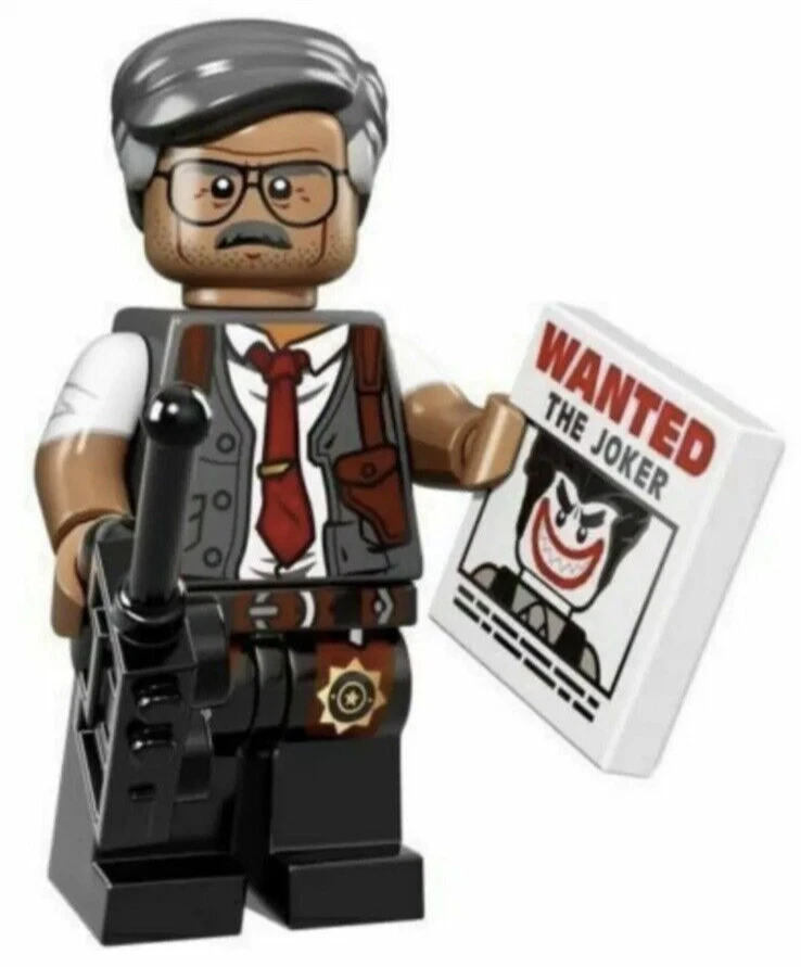 LEGO Commissioner Gordon 71017 La LEGO Batman Película Serie 1 Minifigura CMF Foto 1 de 2