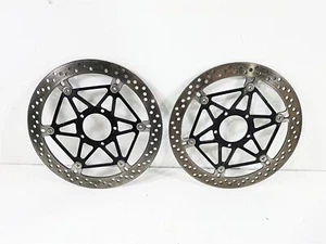 2008 Ducati SBK 1098 S Brembo Front Brake Rotor Disc Set 49240901A 71311973A - Picture 1 of 12