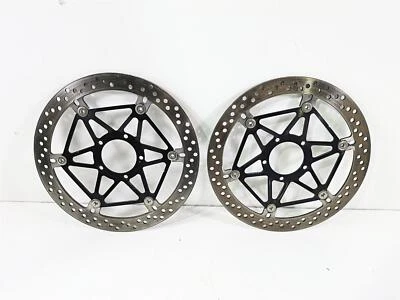 2008 Ducati SBK 1098 S Brembo Front Brake Rotor Disc Set 49240901A 71311973A - Image 1 of 4
