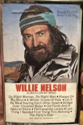 Willie Nelson 1982 Always On My Mind Cassette Tape  - Image 1 of 3