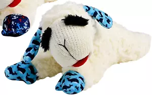 Multipet Lambchop nautische See Wal Ohr Ohren 10,5" Lammhacken Hundespielzeug Quietscher - Bild 1 von 1