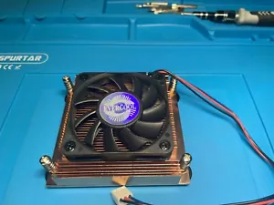 EverCool Low Profile 1U/2U Intel P4 Socket Copper Heatsink CPU Cooler - Picture 1 of 6