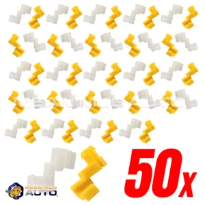 Taza media automática 50x clips de varilla de bloqueo de manija de puerta para Toyota 69293-12050, 69293-12060 - Imagen 1 de 7