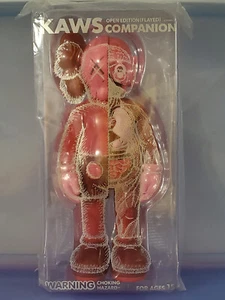 【 KAWS x MEDICOM 】FLAYED COMPANION - 2019 OPEN EDITION - BLUSH- NEW & SEALED - Picture 1 of 3