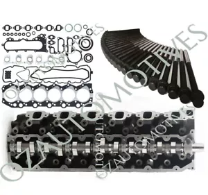BRAND NEW 1HZ SOHC 12v ASSEMBLED CYLINDER HEAD+GASKET KIT+BOLTS PACK AWD Diesel - Picture 1 of 10